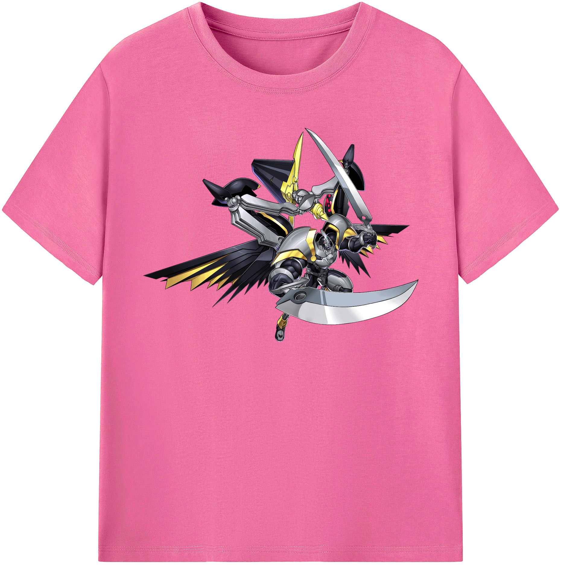 （画像用） 遊☆戯☆王 Yu-Gi-Oh! レディースカジュアルプリントTシャツ（綿100％）